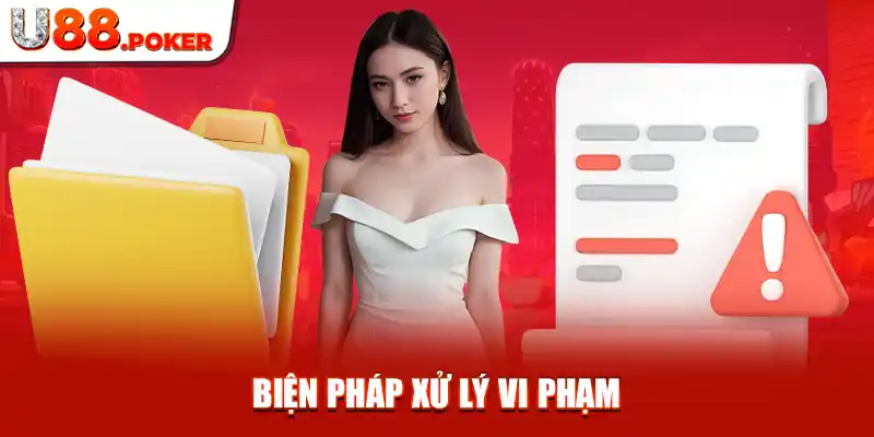 Biện pháp xử lý vi phạm