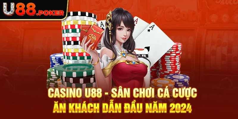 Casino U88 - Sân Chơi Cá Cược Ăn Khách Dẫn Đầu Năm 2024