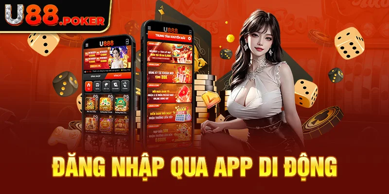 Đăng nhập qua app di động