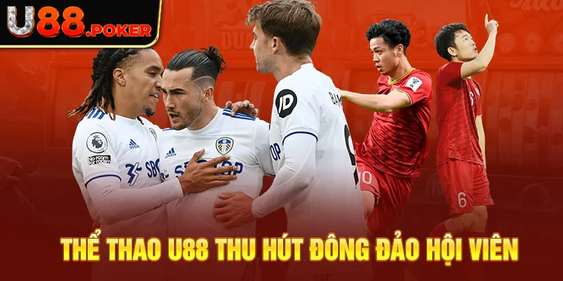 Thể thao U88 thu hút đông đảo hội viên